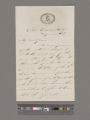 Beaumont, John. Letter to [Thomas Clarkson]