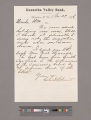 Charles C. Lewis letter to William Dickinson, Jr