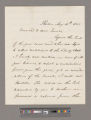 Chapman, Maria Weston. Letter to Thomas Clarkson