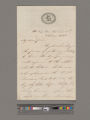 Beaumont, John. Letter to [Thomas Clarkson]