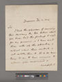 [Grenville, William Wyndham, Baron] Grenville. Letter to Thomas Clarkson