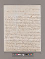 Henry Smith French letter to William Dickinson