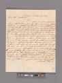 Henry Smith French letter to William Dickinson