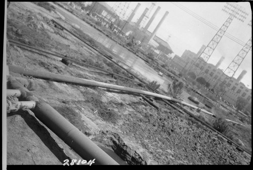 Long Beach Steam Station - Gas line