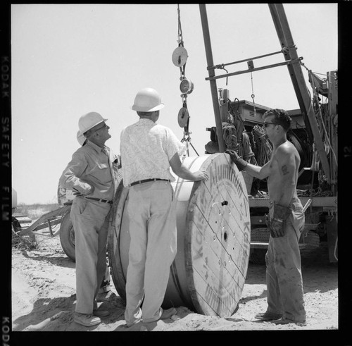 Eagle Mountain Line construction to Kaiser's Eagle Mountain Mine