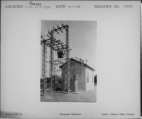 Garvey Substation