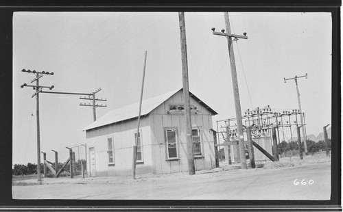 The exterior of the Venice Hill Substation