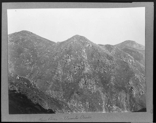 Picacho Peaks on the Kern River