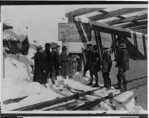 On Oct. 15. 1924. the 4 p.m. shift at Camp 60 established three records for hard rock tunneling