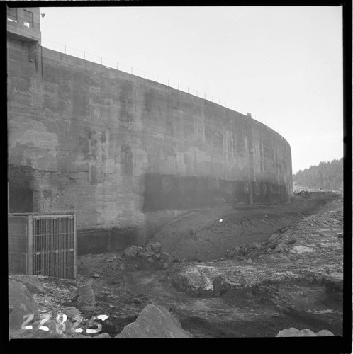 Big Creek, Huntington Lake Dams - Dam 2 Upstream face