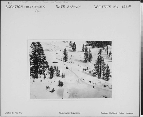 Big Creek, Florence Lake Dam