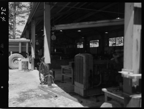 Big Creek - Mammoth Pool - Shop maintenance building