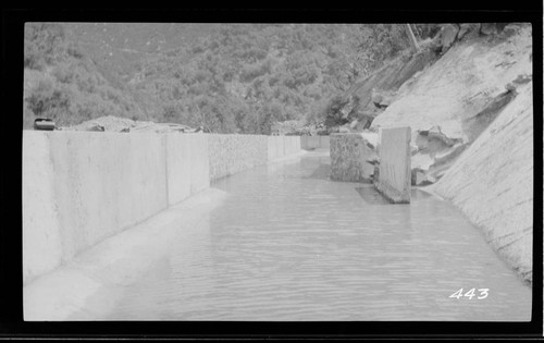 The main conduit at Kaweah #3 Hydro Plant