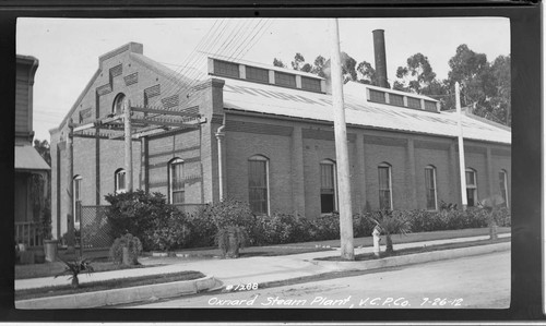 Miscellaneous Facilities - Oxnard Steam Plant