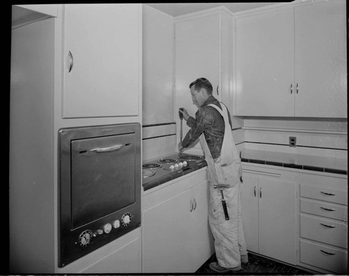 Domestic electric kitchen