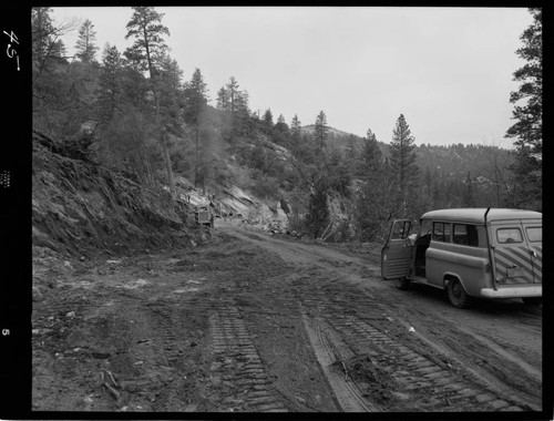 Big Creek - Mammoth Pool - Construction of Main Haul Road to Borrow area