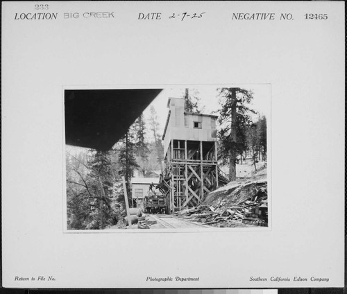 Big Creek PH#2 - Concrete Plant