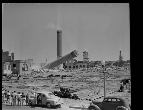 Old Redondo Steam Plant demolition