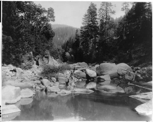 An unknown Izaak Walton demonstrates fly-fishing in its purest form