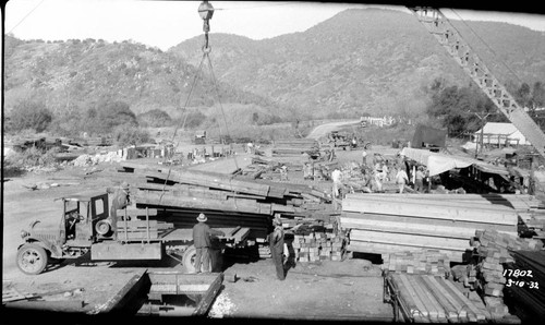 Tule River Powerhouse - Rebuilding Flume Line