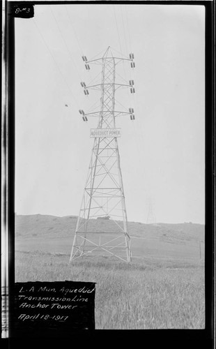 Los Angeles Municipal Aqueduct Power Transmission Line