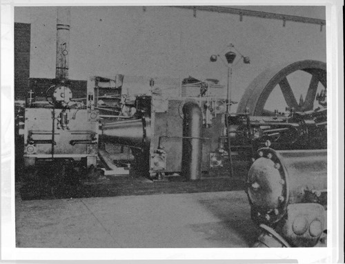 The interior of the Redlands Steam Plant