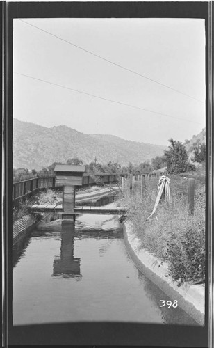 The tailrace at Tule Plant