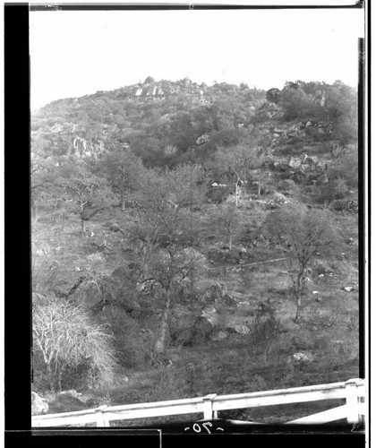 View of the pipe line of Kaweah #2 Hydro Plant