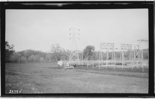 Piedra Substation - showing PG&E break-away tower