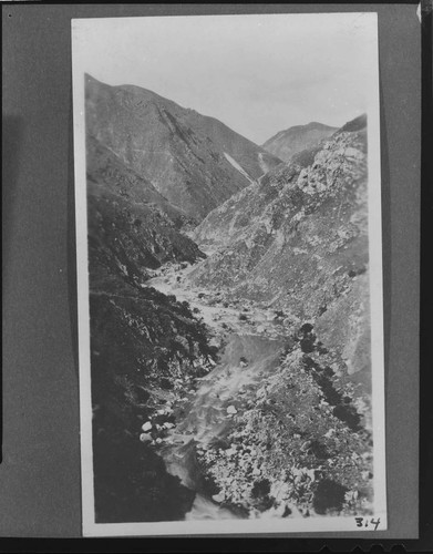 An overview of Kern River Canyon