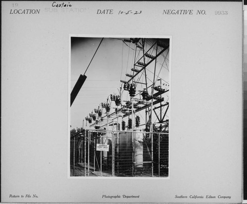 Castaic Substation