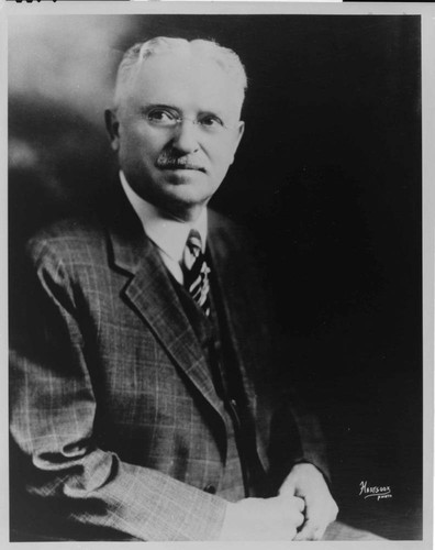 Albert G. Wishon, in later years as President of the San Joaquin Light and Power Corporation, Mount Whitney Power Company's arch-rival