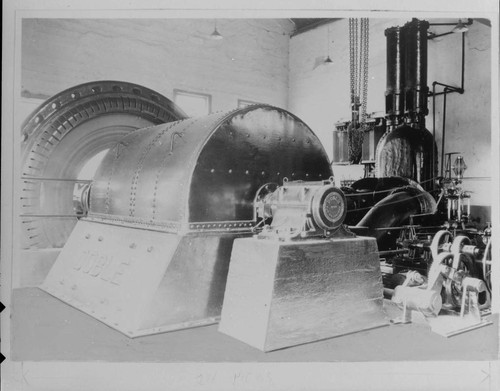 Santa Ana River #3 interior shot of generator and waterwheel