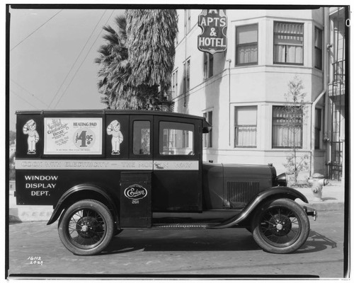 Window Display Department Truck #2611