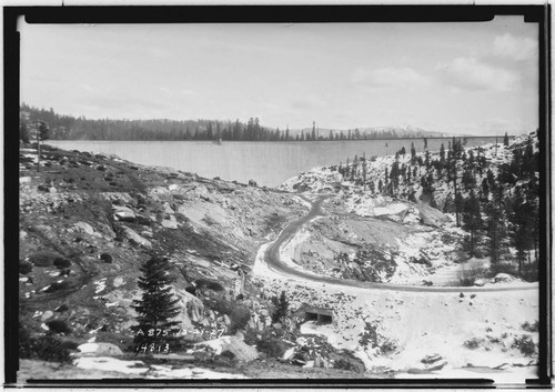 Big Creek, Shaver Lake Dam - Looking east