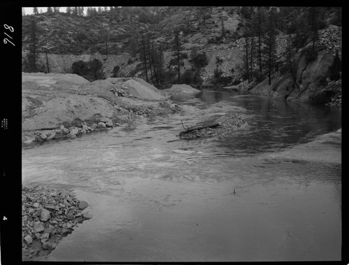 Big Creek - Mammoth Pool - River after heavy rain