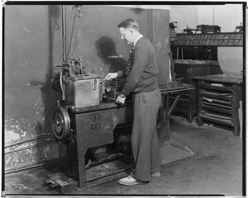 Printing office at Santa Barbara