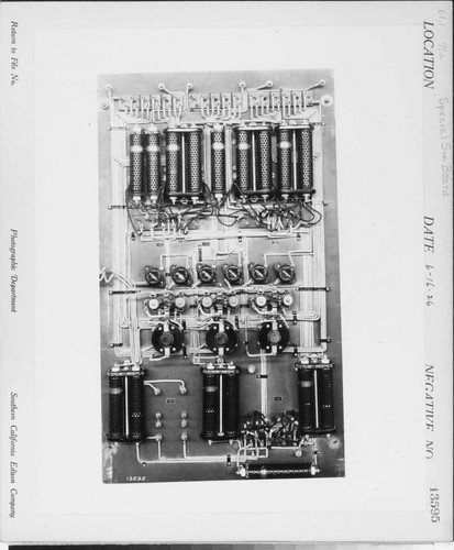 E1.1 - Electric Equipment misc