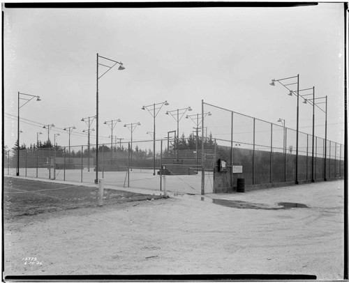 L1.4 - Lighting, sports - Ventura Union High School lighted tennis courts