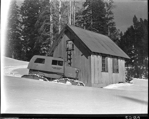 Big Creek snow survey. Sno