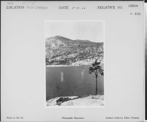 Big Creek, Florence Lake Dam