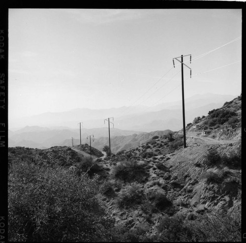 Construction of distribution line