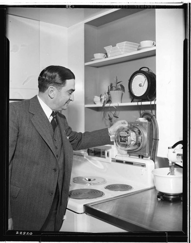 A3.1 - Appliances miscellaneous - Westinghouse "Discovery Meals"