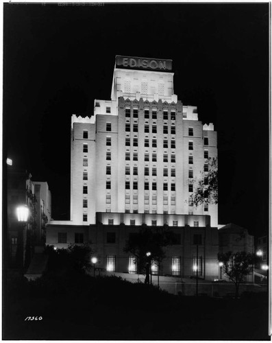 New Edison Building from library