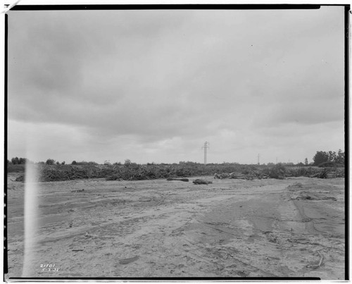 Miscellaneous Transmission : Santa Ana River flood damage to California Electric Power - Open Transmission Line Right of Way