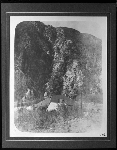 Believed to be an operator's cottage at Santa Ana River #1 Hydro Plant