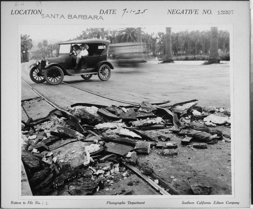 A1.4 - Natural Disasters - Earthquake at Santa Barbara Steam Plant