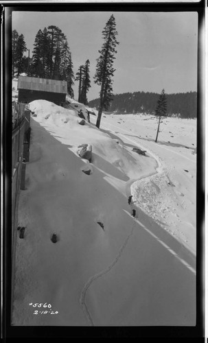 Big Creek Huntington Lake Dams - Winter scenes