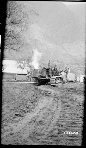 Tule River Powerhouse - Rebuilding Flume Line