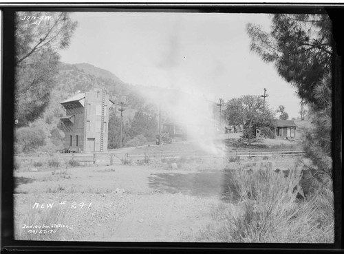 Indian Switching Station & Operator's Cottage & buildings